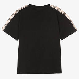 Guess-Черная футболка для подростков | Childrensalon Outlet