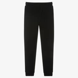 Guess-Черные джоггеры с металлическим логотипом | Childrensalon Outlet