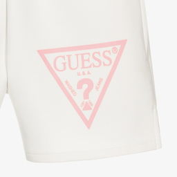 جيس-شورت تينز بناتي قطن عضوي جيرسي لون عاجي | Childrensalon Outlet