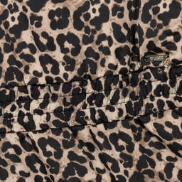 Guess-Атласное платье с леопардовым принтом | Childrensalon Outlet