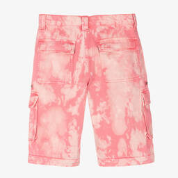 Guess-Teen Girls Pink Banksy Cargo Jeans | Childrensalon Outlet
