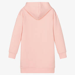 Guess-Teen Girls Pink Hooded Dress | Childrensalon Outlet