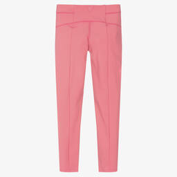 Guess-Teen Girls Pink Logo Leggings | Childrensalon Outlet