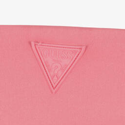 Guess-Teen Girls Pink Logo Leggings | Childrensalon Outlet