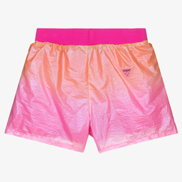 جيس-شورت تينز بناتي لون زهري وبرتقالي | Childrensalon Outlet