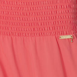 Guess-Розовое платье с рюшами | Childrensalon Outlet