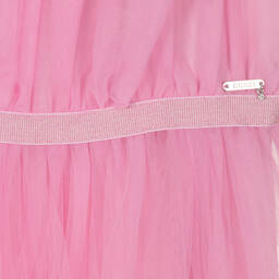 Guess-Teen Girls Pink Tulle Dress | Childrensalon Outlet