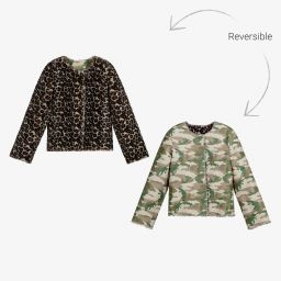 Guess-Двусторонняя куртка для подростков | Childrensalon Outlet