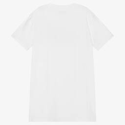 Guess-Белое платье из джерси для девочек-подростков | Childrensalon Outlet