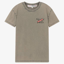 Guess-Teen Grey Balloon Print Ss T-shirt | Childrensalon Outlet