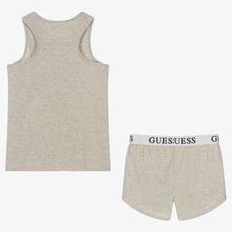 Guess-Teen Grey Short Pyjamas | Childrensalon Outlet