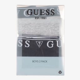 Guess-Teen Logo Boxer Set (2 Pack) | Childrensalon Outlet