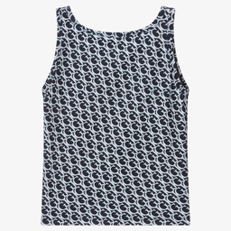 Guess-Синий укороченный топ для подростков | Childrensalon Outlet