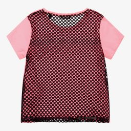 Guess-Teen Pink Cotton T-Shirt | Childrensalon Outlet