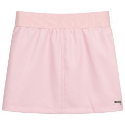 Guess-Розовая юбка из искусственной кожи для подростков | Childrensalon Outlet