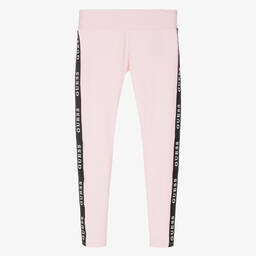 Guess-Teen Pink Logo Leggings | Childrensalon Outlet