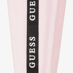 Guess-Teen Pink Logo Leggings | Childrensalon Outlet