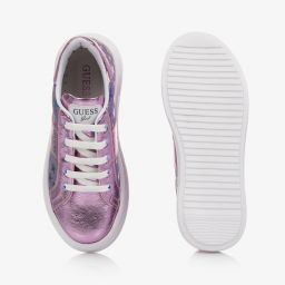 Guess-Teen Pink & Purple Trainers | Childrensalon Outlet