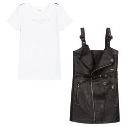 Guess Марчиано-Teen White & Black Dress Set | Childrensalon Outlet