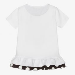 Guess-Белая футболка с сердцем | Childrensalon Outlet