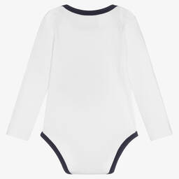 Guess-Белое боди с медвежонком | Childrensalon Outlet