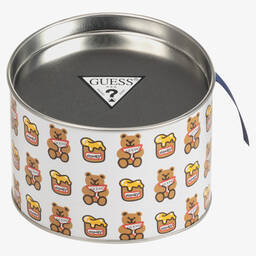 Guess-Белое боди с медвежонком | Childrensalon Outlet