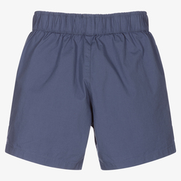 Hackett Лондон-Boys Blue Cotton Shorts | Childrensalon Outlet