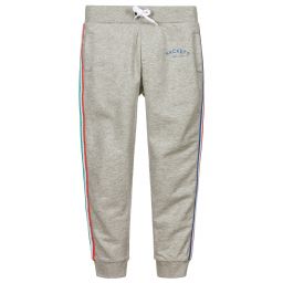 Hackett London-Grey Logo Jersey Joggers | Childrensalon Outlet