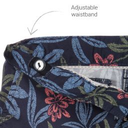 Hackett London-Navy Blue Cotton Shorts | Childrensalon Outlet