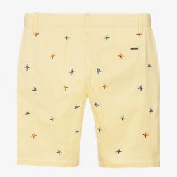Hackett London-Teen Boys Yellow Shorts | Childrensalon Outlet