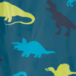 Hatley-Baby Boys Blue Real Dinos Raincoat  | Childrensalon Outlet