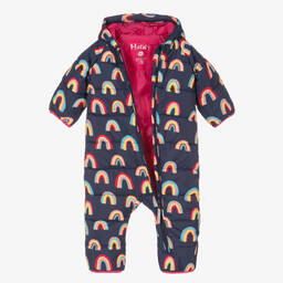 Hatley-Синий зимний комбинезон с радугами | Childrensalon Outlet