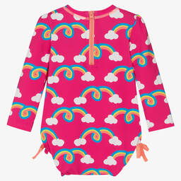 Hatley-Baby Girls Rainbow Swimsuit (UPF50+) | Childrensalon Outlet