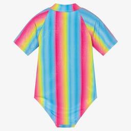 Hatley-Baby Girls Rainbow Swimsuit (UPF50+) | Childrensalon Outlet