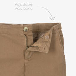 Hatley-بنطلون بيج قطني فاخر للأولاد | Childrensalon Outlet