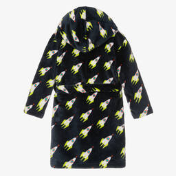 هاتلي-روب هودي فليس لون كحلي للأولاد | Childrensalon Outlet