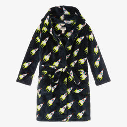 هاتلي-روب هودي فليس لون كحلي للأولاد | Childrensalon Outlet