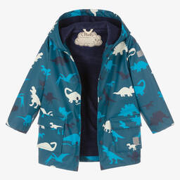 Hatley-Голубой дождевик с динозаврами | Childrensalon Outlet