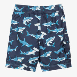 Hatley-Синие плавки-шорты с акулами для мальчиков | Childrensalon Outlet
