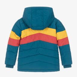Hatley-Boys Chevron Hooded Puffer Jacket | Childrensalon Outlet