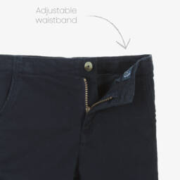 Hatley-شورت تويل كلاسيكي أزرق داكن للأولاد | Childrensalon Outlet