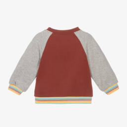 Hatley-Boys Cosy Tractor Print Sweatshirt | Childrensalon Outlet
