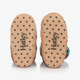 Hatley-Boys Cozy Truck Slippers | Childrensalon Outlet