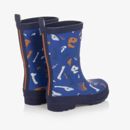 هاتلي-بوت واقي من المطر لون أزرق للأولاد | Childrensalon Outlet