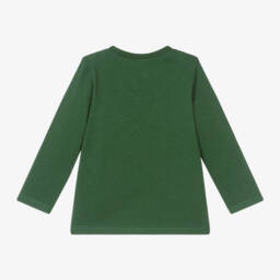 Hatley-Boys Festive Green Truck Shirt | Childrensalon Outlet