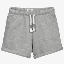 Hatley-Boys Grey Cotton Jersey Shorts | Childrensalon Outlet
