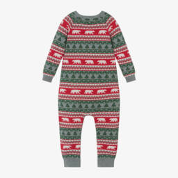 Hatley-Boys Grey Fair Isle Romper | Childrensalon Outlet