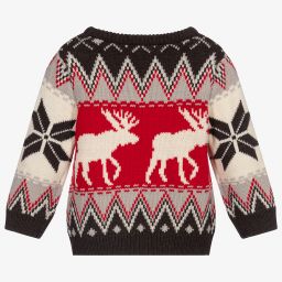 Hatley-Серый свитер с узором фэйр-айл для мальчиков | Childrensalon Outlet