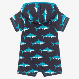 Hatley-تبّان هودي قطن لون كحلي للمواليد | Childrensalon Outlet