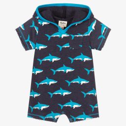 Hatley-تبّان هودي قطن لون كحلي للمواليد | Childrensalon Outlet